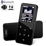 MP3 Player,MP3 Player with Bluetooth,8GB Music Player with FM Radio,Pedometer for Walking,Build in Speaker,Voice Recorder,Video Play,Photo Viewer,E-Book,Touch Button and Armband,Support up to 32GB