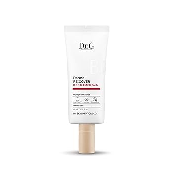 Amazon Com Derma Re Cover R E D Blemish Balm Cream Spf 40 Pa Covering Acne Scars Hyperpigmentaion Red Blemish Balm Beauty