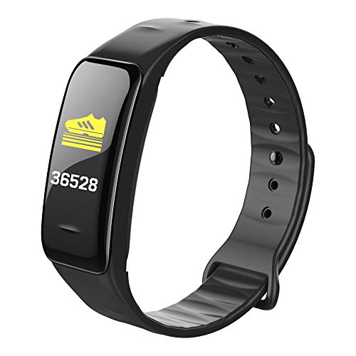 Aobiny Fitness Tracker HR,C1Plus BT Heart Rate Monitor Smart Touch Bracelet Fitness Wristband, Pedometer Watch for Kids Women and Men