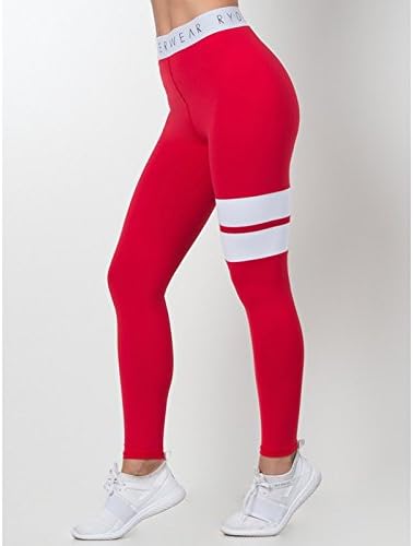 Amazon Ryderwear ライダーウェア ブロックバンドタイツ レディース ジムウェア ワークアウト Ry L Leg1001 Xs レッド フィットネス トレーニング ロングパンツ 通販