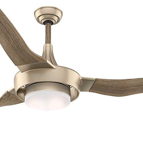 Casablanca Fan 64 inch Contemporary Metallic SunSand Ceiling Fan with Light Kit and Remote Control (Certified Refurbished) - Thumbnail 6