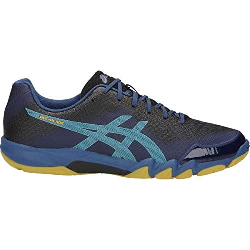 ASICS Gel Blade Mens Indoor Court Shoe (Blue/Light Teal)