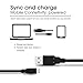 USB 2.0 Cable, Micro-USB to USB USB 2.0 Cable, GearIt (1 Foot 0.3 Meters) (2 Pack) High-Speed A Male to Micro B for Smartphones/Mobile Phone/Tablets / MP3 Players/Cameras/PDA - Black