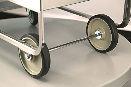 Lakeside 744 Stainless Steel Utility Cart; 700 Lb Capacity, 3 Shelf, 21"X33" - Thumbnail 2