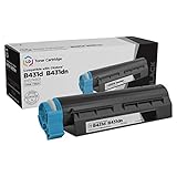 LD © Compatible Replacement for Okidata 44574901 High Yield Black Laser Toner Cartridge for use in Okidata MB461 MFP, MB471, MB471W, OKI B431d, and B431dn Printers
