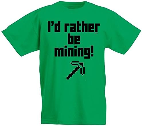Ryware I'd Rather Be Mining! Boy's Girls T-Shirt