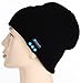 Koododo® Cool Bluetooth Wireless Music Beanie Hat with Microphone & Stereo Headphone Hands Free, (Bluetooth Hat Black)