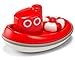 Kid O Floating Tug Boat Toddler Bath Toy - Red