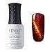 HNM UV LED 3D Cat Eye Effect Nail Gel Polish Magnetic Soak Off Varnish 8ml 9924