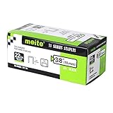 meite 22GA 71 Series or C Crown 3/8-Inch Crown By Leg Length 3/8-Inch Galvanized Fine Wire Staples Upholstery Staples (10000pcs/Box)