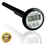 IRT's Cooking Thermometer - Instant Read - Best Digital Thermometer for All Meat, BBQ and Candy - Use with Barbecue, Grill, Oven, Smoker - 100% Lifetime Guarantee - Massive Father's Day Reduction!
