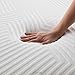 LUCID 12 Inch Latex Hybrid Mattress - Responsive Latex Foam and Encased Springs - Firm Feel - Motion Isolation - Edge Support - Gel Infused - Pressure Relief - Bed in a Box - Full Size