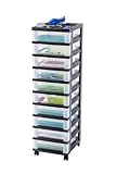 IRIS USA MC-3100-TOP 10-Drawer Storage Cart with