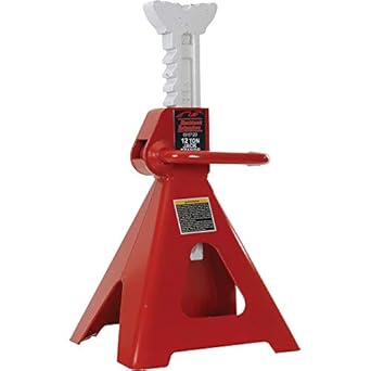 Amazon Com Blackhawk Bh5120b 12 Tons Jack Stands 10 Height 17 5 Width 12 Length Industrial Scientific