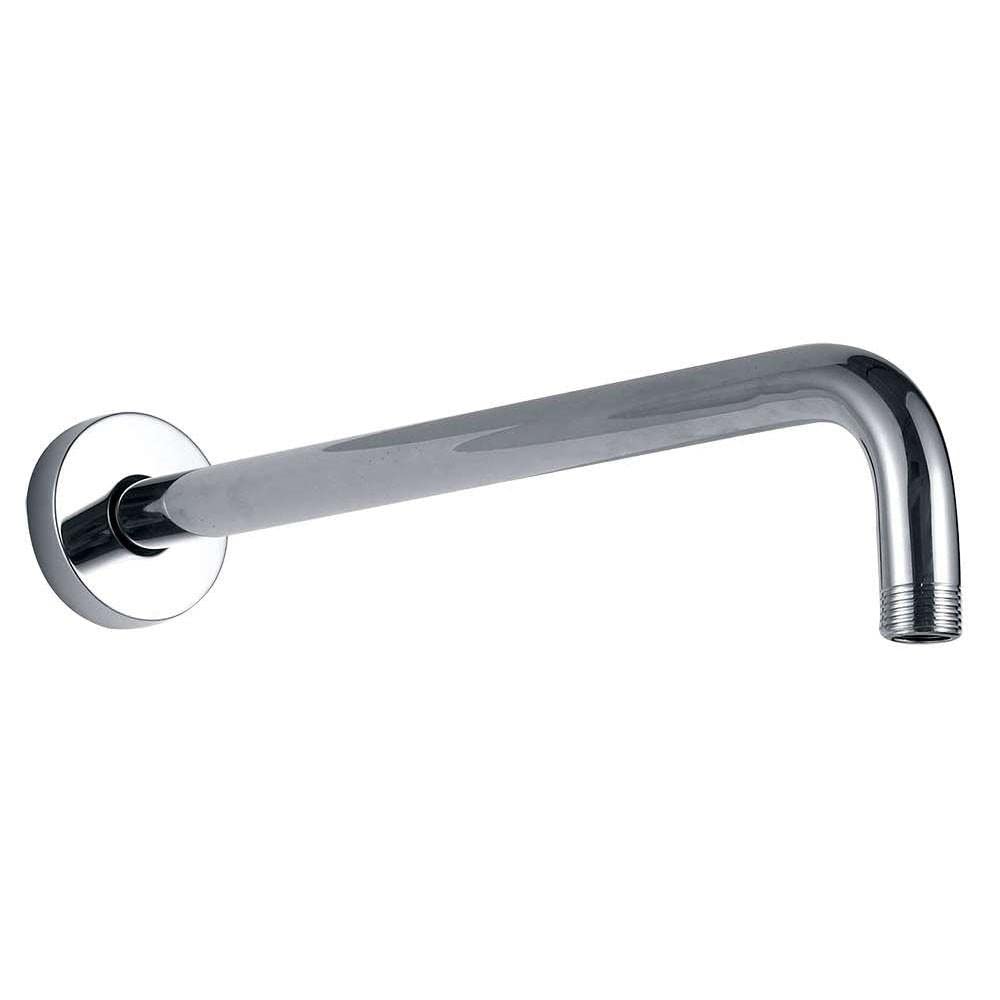 Oxen L112584 Round Shower Arm Wall Length 37 cm, Chrome Gloss