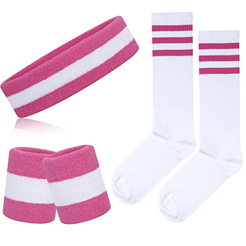 Striped Pink/White/Pink