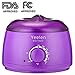 Yeelen Warmer Hair Removal Kit Melts with 3 Hard Beans and 10 Wax Applicator Sticks