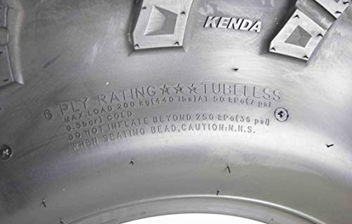 Kenda Bear Claw EVO ATV UTV All Terrain Mud Bearclaw Tires with Bottle Opener Keychain 4 Pack Set (27x9-12 Front 27x11-12 Rear) - Thumbnail 4