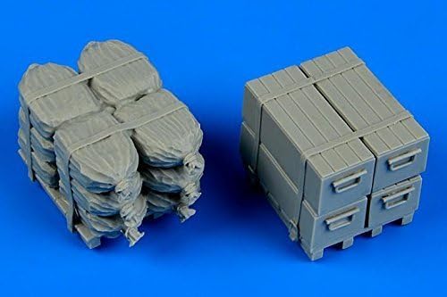 AeroBonus 1:48 US Army Load #2 Crates & Sacks - Resin Detail #480117