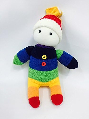 [MIRINE] Fluffy Rainbow Winter Boy Socks Doll Socks Toy