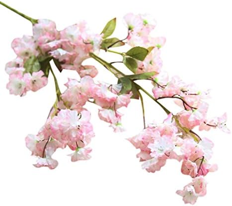 TATGB home Artificial Fake Cherry Blossom Silk Flower Bridal Hydrangea Home Garden Decor MW38957
