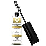 WiseNaturals Eyelash Enhancing & Eyebrow Growth Serum - With Hyaluronic Acid, Biotin & Peptides - Lengthens, Thickens, Conditions & Nourishes Lashes & Eyebrows - Boosts Density & Color - 0.30 FL OZ