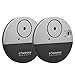 DOBERMAN SECURITY Ultra-Slim Window Alarm 2 PACK with Loud 100dB Alarm and Vibration Sensors – Modern & Ultra-Thin Design Compatible with Virtually Any Window – Perfect for Home, Office, Dorm Room or Even RVs – Model SE-0106-2PK