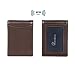 amelleon Men's RFID Blocking Leather Wallet with Money Clip - Front Pocket Bifold Wallet With USD Money Clip (brown)