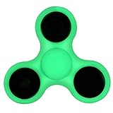 URSKY Tri Fidget Hand Finger Spinner high speed Stress Anxiety Release Reducer Toy -Perfect For ADD, ADHD, Anxiety, and Autism(Fluorescence)