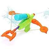 FUNTOK Water Gun Super Crossbow Soaker Water Gun Summer Toys Bow Water Gun Pistol Outdoor Play Water Beach Toys