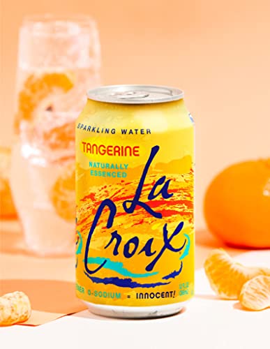 LA CROIX, TANGERINE SPARKLING WATER, 12 OZ,
