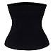 Waist Trainer Shapewear For Weight loss Tummy Control Body Shaper Breathable Waist Cincher,Black,US 4-8/Waist 24