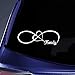 Family Forever Infinity Sticker Decal Notebook Car Laptop 8