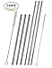 Long Stainless Steel Drinking Straws - ( 10.5