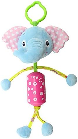 Animal Rattle Plush Soft Toy Infant Crib Hanging Developmental Toy