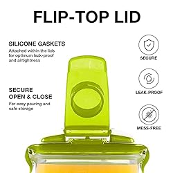 LocknLock Aqua Fridge Door Water Jug with Handle