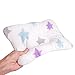 Newborn Baby Head Shaping Pillow - Washable, Neck Support for Infant Preventing Flat Head Syndrome - 2 Baby Bibs and Parenting Ebook Included