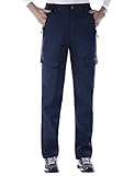 Nonwe Women’s Warm Water-Resistant Workouts Fleece Climbing Skiing Snow Pants