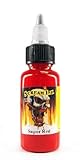 Scream Tattoo Ink -SUPER RED- 1/2-oz Bottles -Tattoo Supplies-