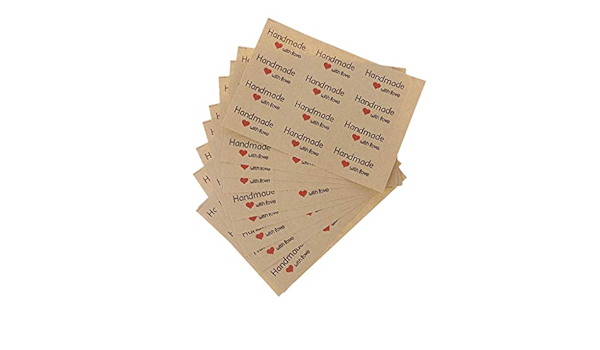 Vintage Zakka hecho a mano Jabón para Hornear Galletas Sello Rojo Negro