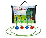 Funsparks Glow In The Dark Lawn Darts Similar To Lawn Horseshoes Toss Games - The Most Fun Outdoor Backyard Game