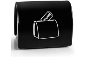 Razor Blade Disposal Case, Safe Storage Bank for Used Razor Blades Household Safe Guard Practical Design