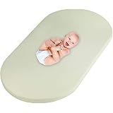oval bassinet mattress 15 x 30