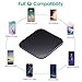 Te-Rich Qi Wireless Charger, 7.5W Wireless Charging Pad [Ultra Slim,15W] Compatible iPhone Xs MAX/XR/XS/X/8/8 Plus, 10W Fast Charging Compatible Samsung Galaxy S10/S9/S9+/S8/S8+/Note 9/8-No AC Adapter