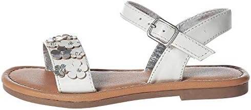F F Flat Sandals For Girls White 1 Uk Buy Online At Best Price In Uae Amazon Ae