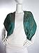 Bohomonde Rajana Infinity Scarf, Richly Colored Rare Pashmina Infinity, Emerald