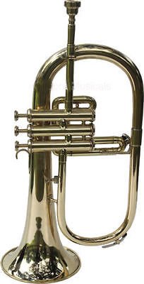 NEW YEAR NASIR ALI Flugel Horn 3 Valve, Bb (BRASS) - Thumbnail 2