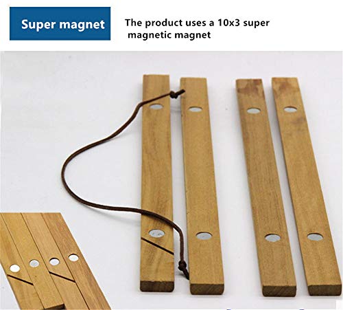 Miaowater 2 Pack Poster Frame,20x16 20x24 20x28 20x30 Magnetic Light Wood Wooden Frames Hanger for Photo Picture Art Canvas Print Artwork Wall Hanging Teak Wood 20''