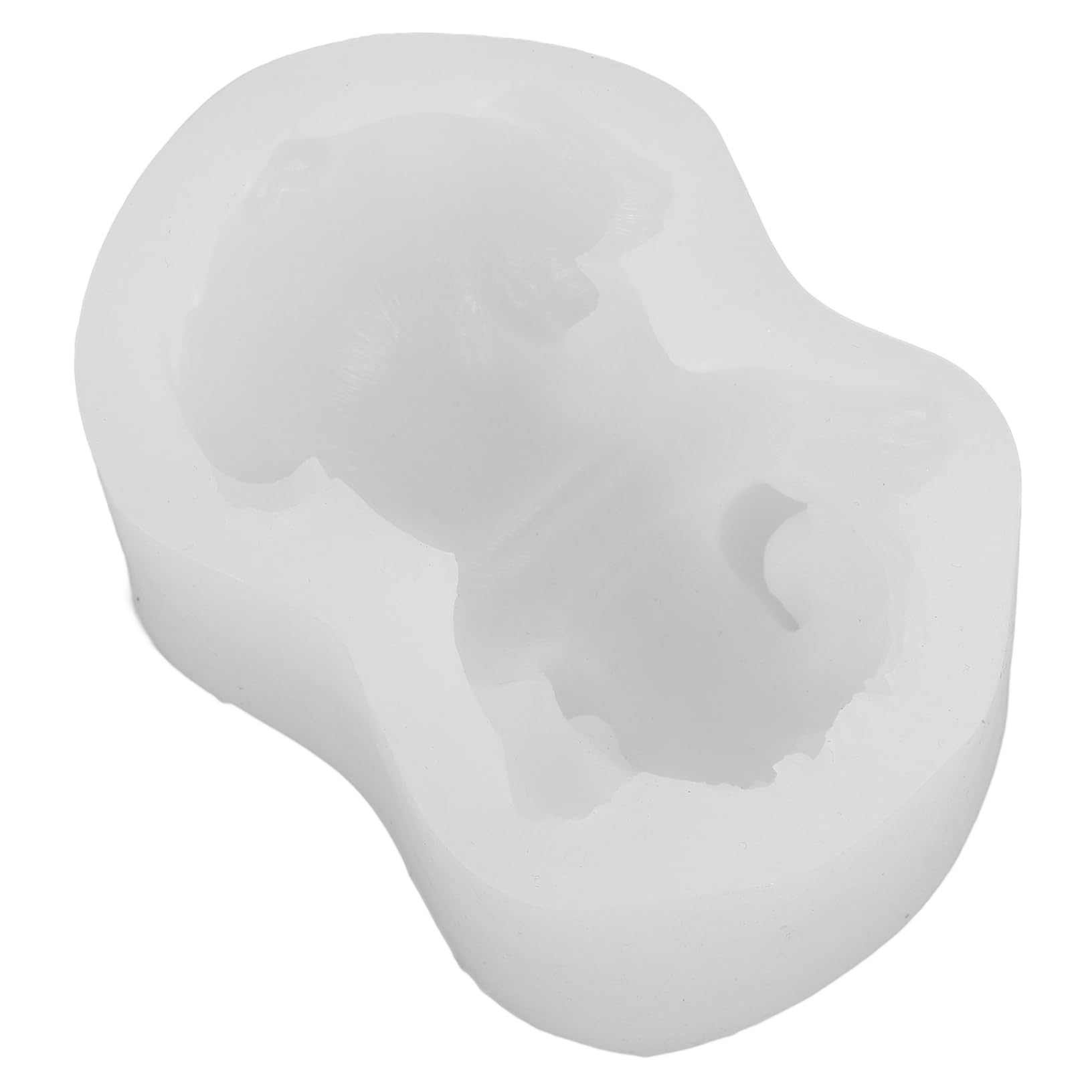 TOYANDONA 3D Dog Silicone Candle Moulds Puppies Soap Moulds DIY Baking Mould Baking Tool