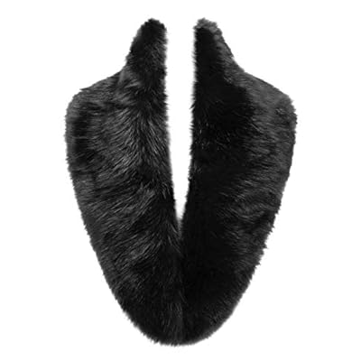 Yexinbridal Faux Fur Collar Shawl Stole Scarf Bridal Wrap Shrug for Winter Wedding Yexinbridal Faux Fur Collar Shawl Stole Scarf Bridal Wrap Shrug for Winter Wedding